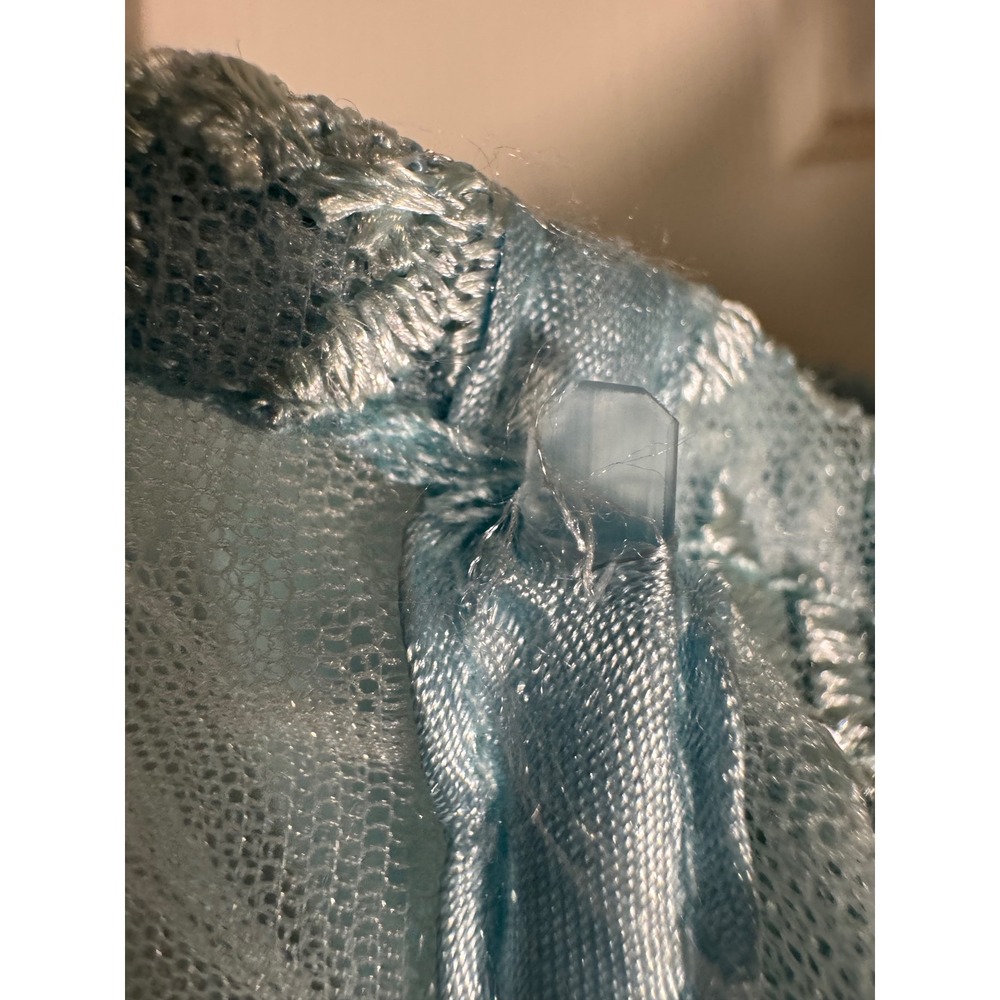 Lulus Light Blue Floral Lace 3D Applique Bustier Maxi Dress Formal Evening Prom - Picture 9 of 16